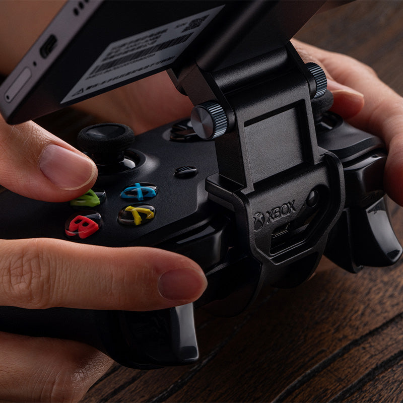 8BitDo Mobile Gaming Clip for Xbox Controllers - Mobile Mount Collection for Supported Controllers