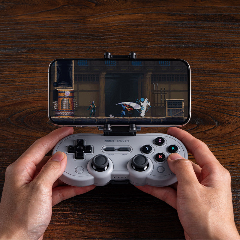 8BitDo Mobile Clip for SN30 Pro - Mobile Mount Collection for Supported Controllers