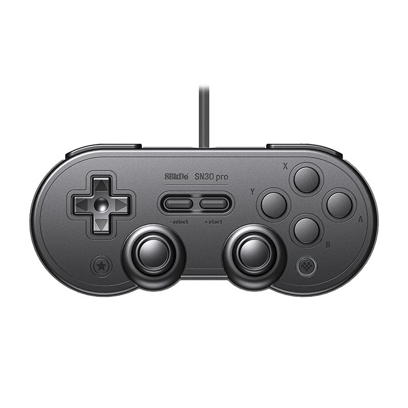 8BitDo SN30 Pro - Space Gray Limited Edition - Gamepad for Modern and Retro Gaming Setups