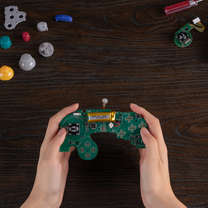 8BitDo Mod Kit for Original NGC Controller - Upgrade Kit Collection for Classic Controller Projects