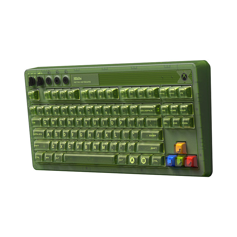 8BitDo Retro 87 Mechanical Keyboard - Xbox Edition - Mechanical Keyboard Design for Modern Setups