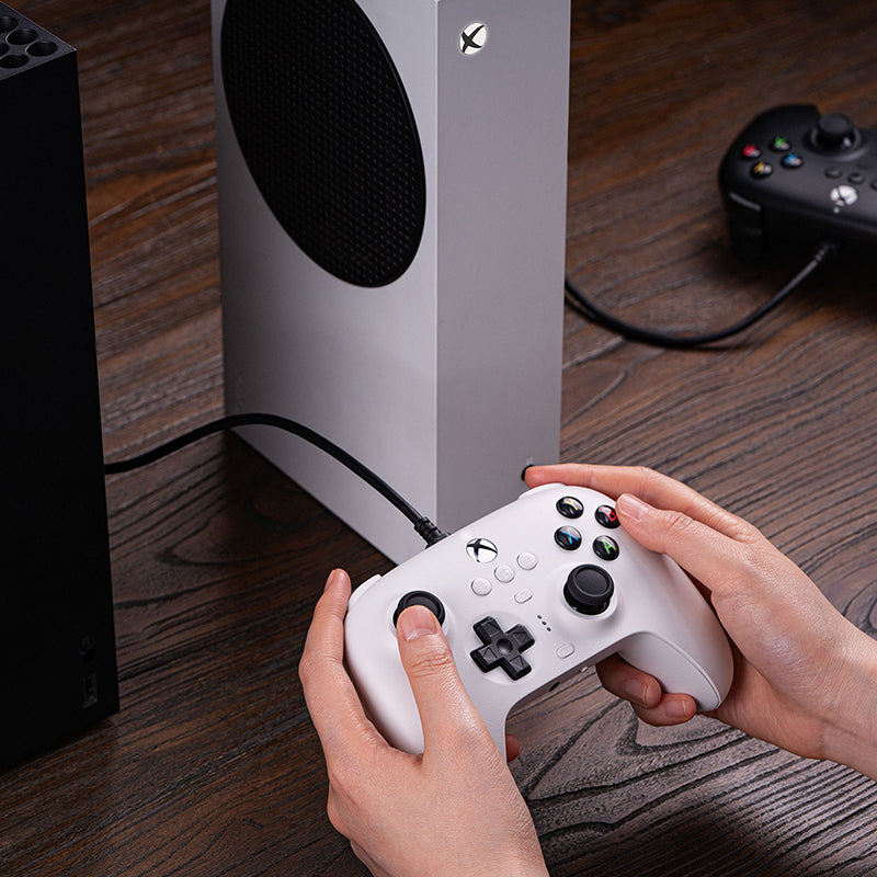8BitDo Ultimate Wired Controller for Xbox (Hall Effect Joystick) - Gamepad for Modern and Retro Gaming Setups