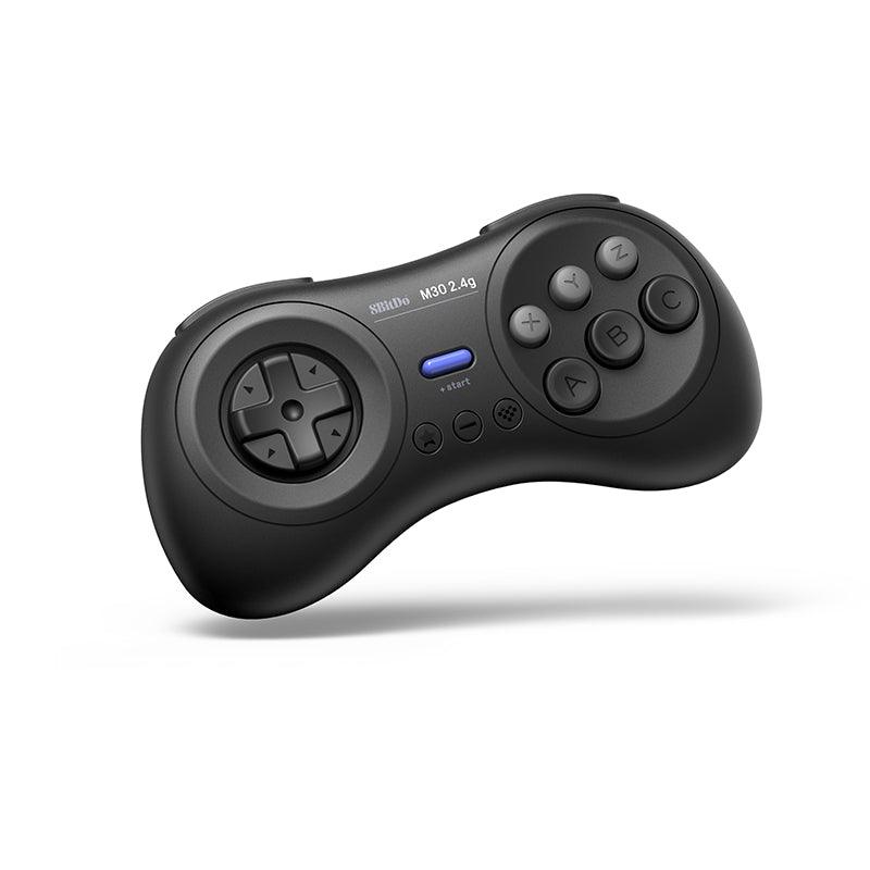 8BitDo M30 2.4G Controller for Sega Genesis Mini & Mega Drive Mini - Gamepad for Modern and Retro Gaming Setups