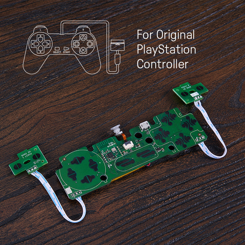8BitDo Mod Kit for Original PlayStation Controller - Upgrade Kit Collection for Classic Controller Projects