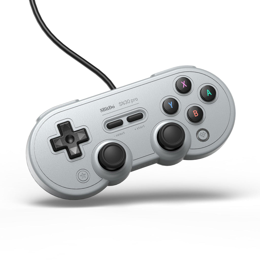 8BitDo SN30 Pro Wired Controller - Gamepad for Modern and Retro Gaming Setups