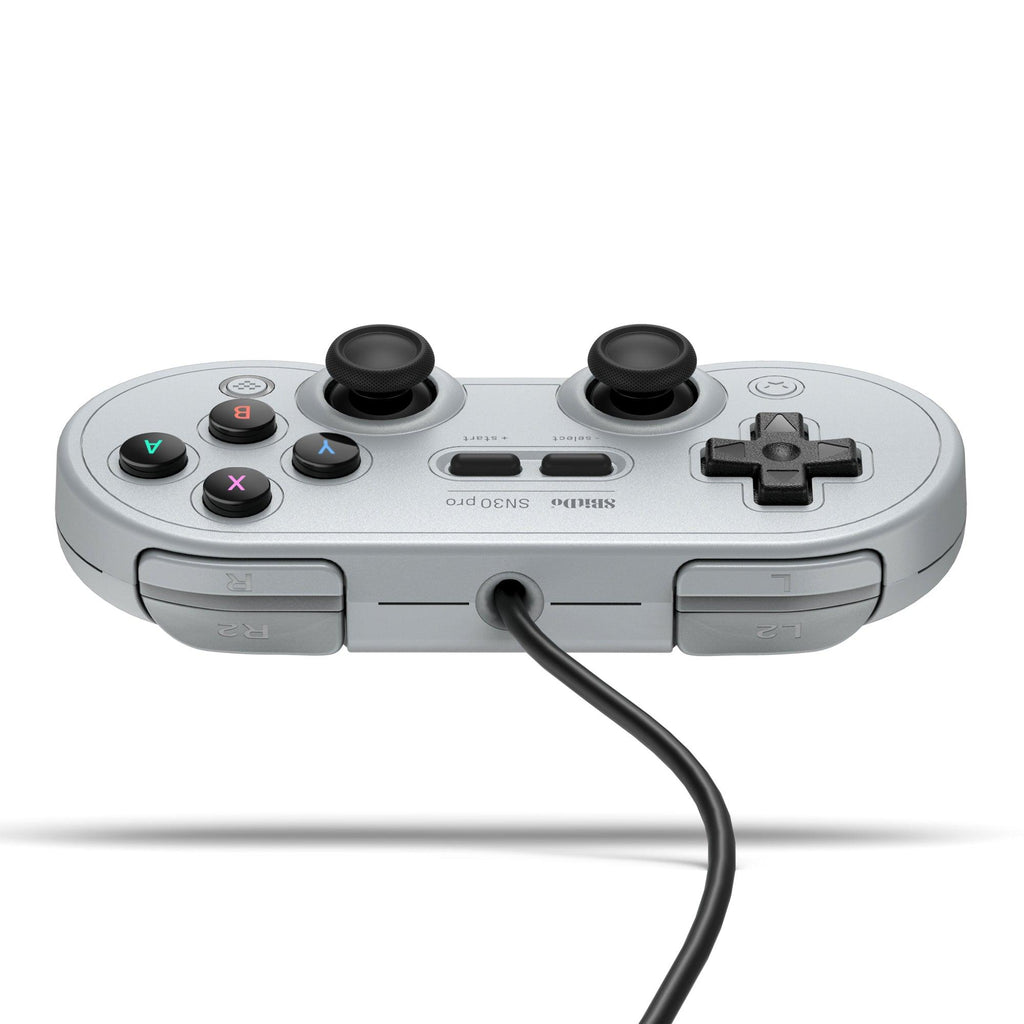 8BitDo SN30 Pro Wired Controller - Gamepad for Modern and Retro Gaming Setups