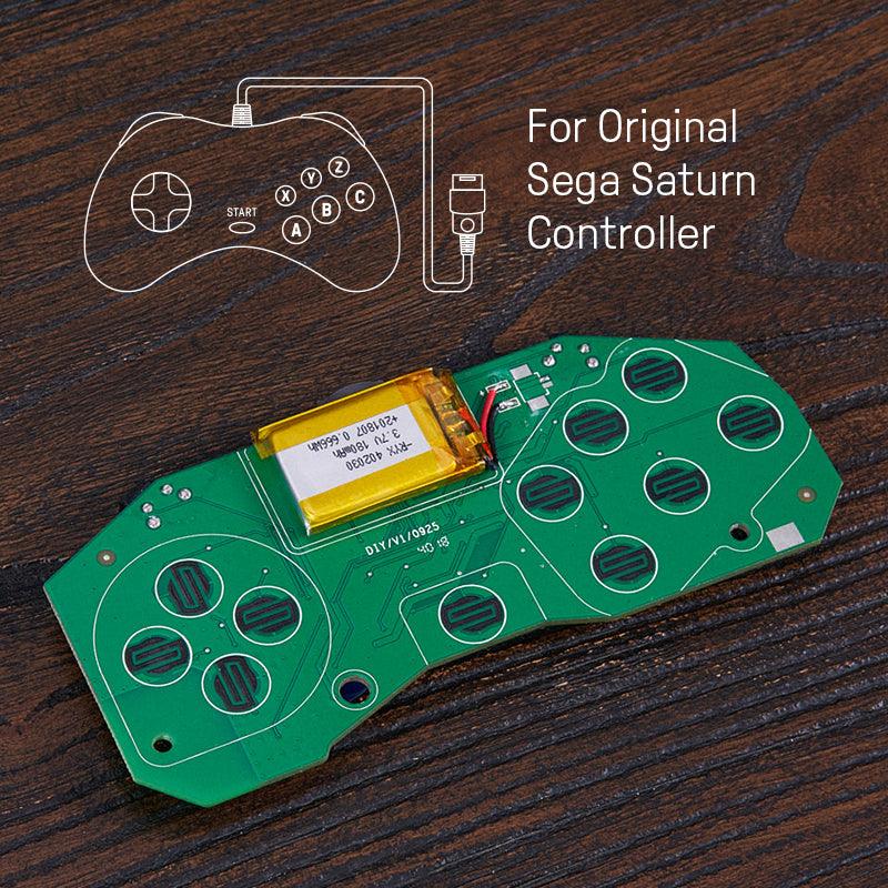 8BitDo Mod Kit for Original Sega Saturn Controller - Upgrade Kit Collection for Classic Controller Projects