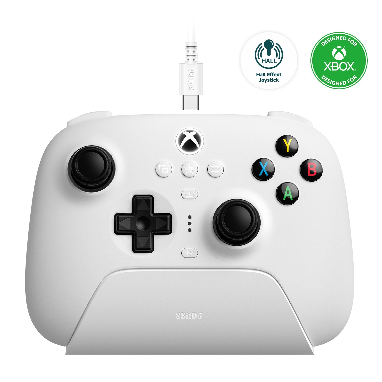 8BitDo Ultimate 3-mode Controller for Xbox (Wired for Xbox Series X|S and Xbox One Wireless for Windows and Android) - Gamepad for Modern and Retro Gaming Setups