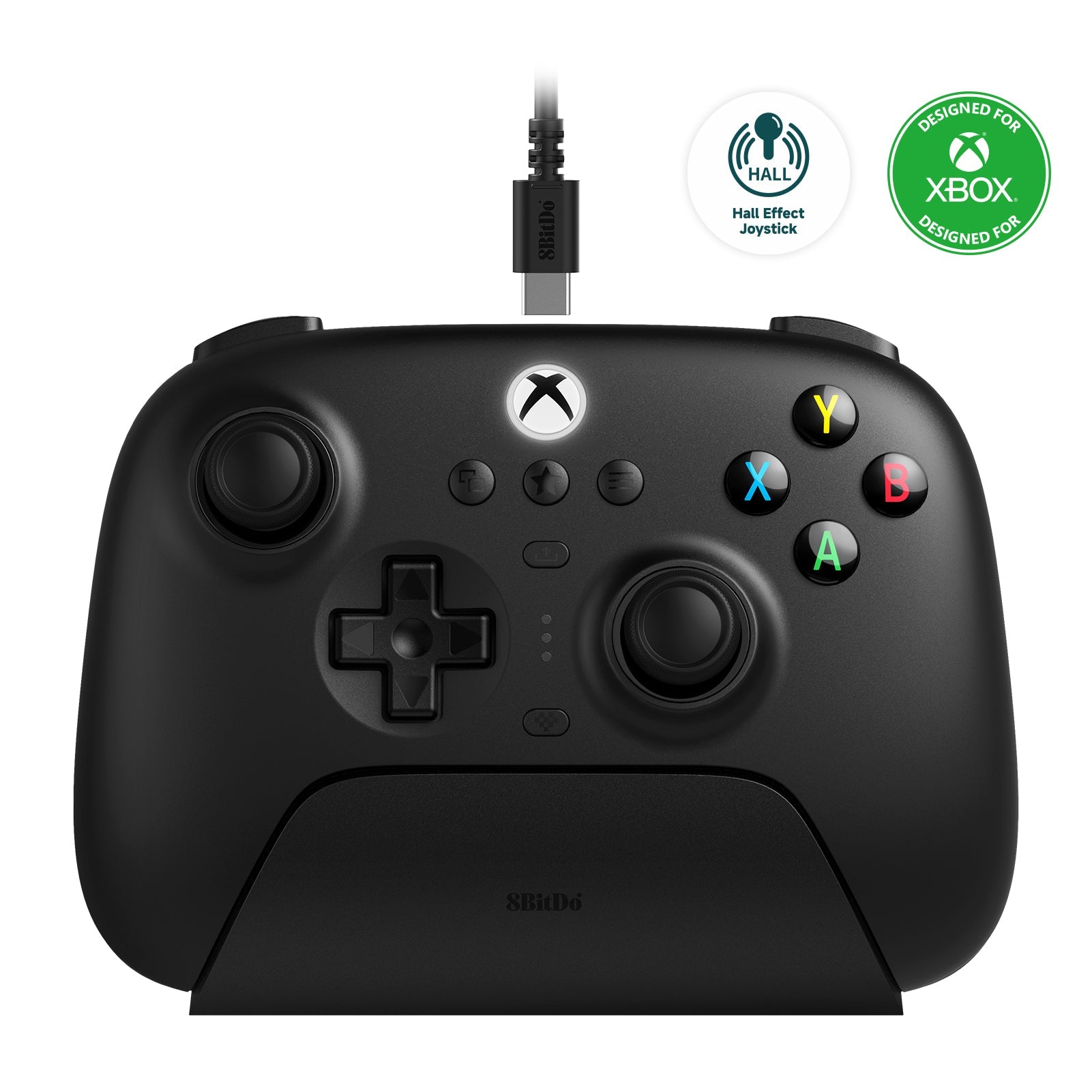 8BitDo Ultimate 3-mode Controller for Xbox (Wired for Xbox Series X|S and Xbox One Wireless for Windows and Android) - Gamepad for Modern and Retro Gaming Setups